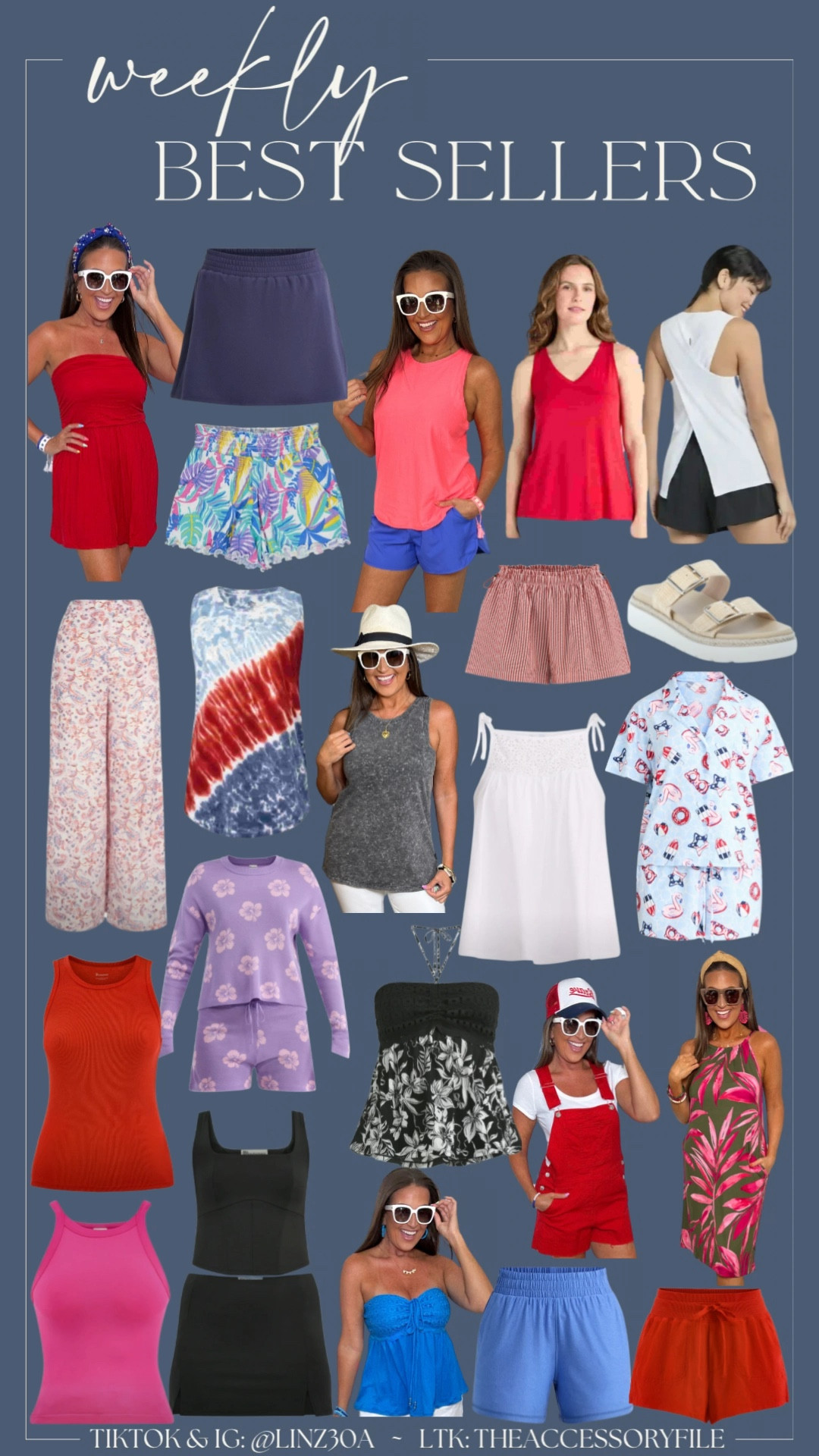 Weekly Best Sellers

Here are your most loved and best selling items for this past week! 

Summer outfits, summer fashion, 4th of July outfits, red white and blue outfits, mini dress, church outfit, work attire, workwear, work outfit, activewear, athleisure, patriotic outfit, patriotic pajamas, summer shoes, summer sandals, vacation outfit, strapless top, halter top, beach vacation outfit 

#LTKFindsUnder50 #LTKSummerEdit #LTKSeasonal