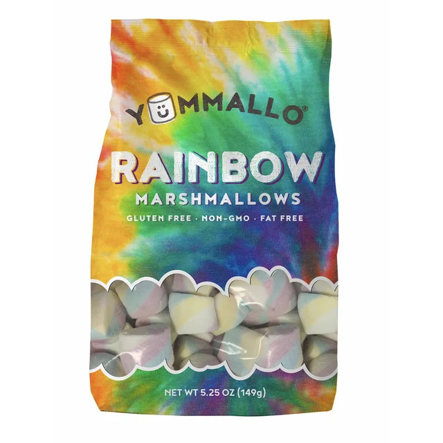 Yummallo Rainbow Marshmallow, 5.25 oz (149g) | Walmart (US)