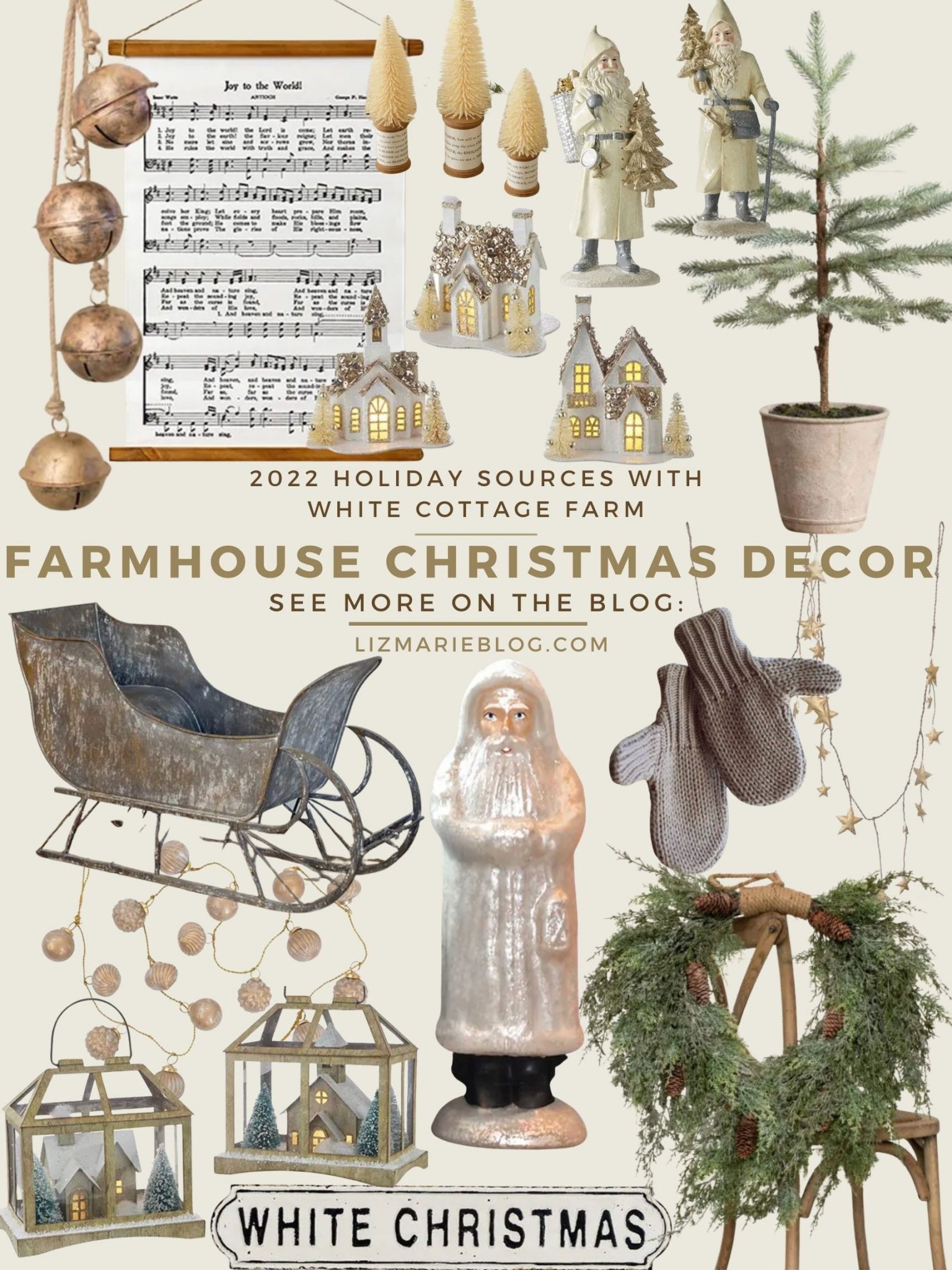 So much more farmhouse Christmas decor is up on the blog today along with all of these amazing finds: LizMarieblog.con - link in my profile. 

#LTKHoliday #LTKSeasonal #LTKhome