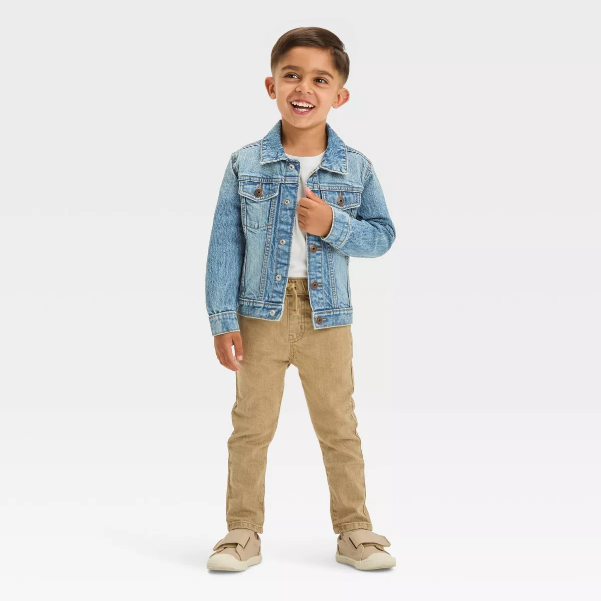 OshKosh B'gosh Toddler Boys' Denim Jacket - Blue | Target