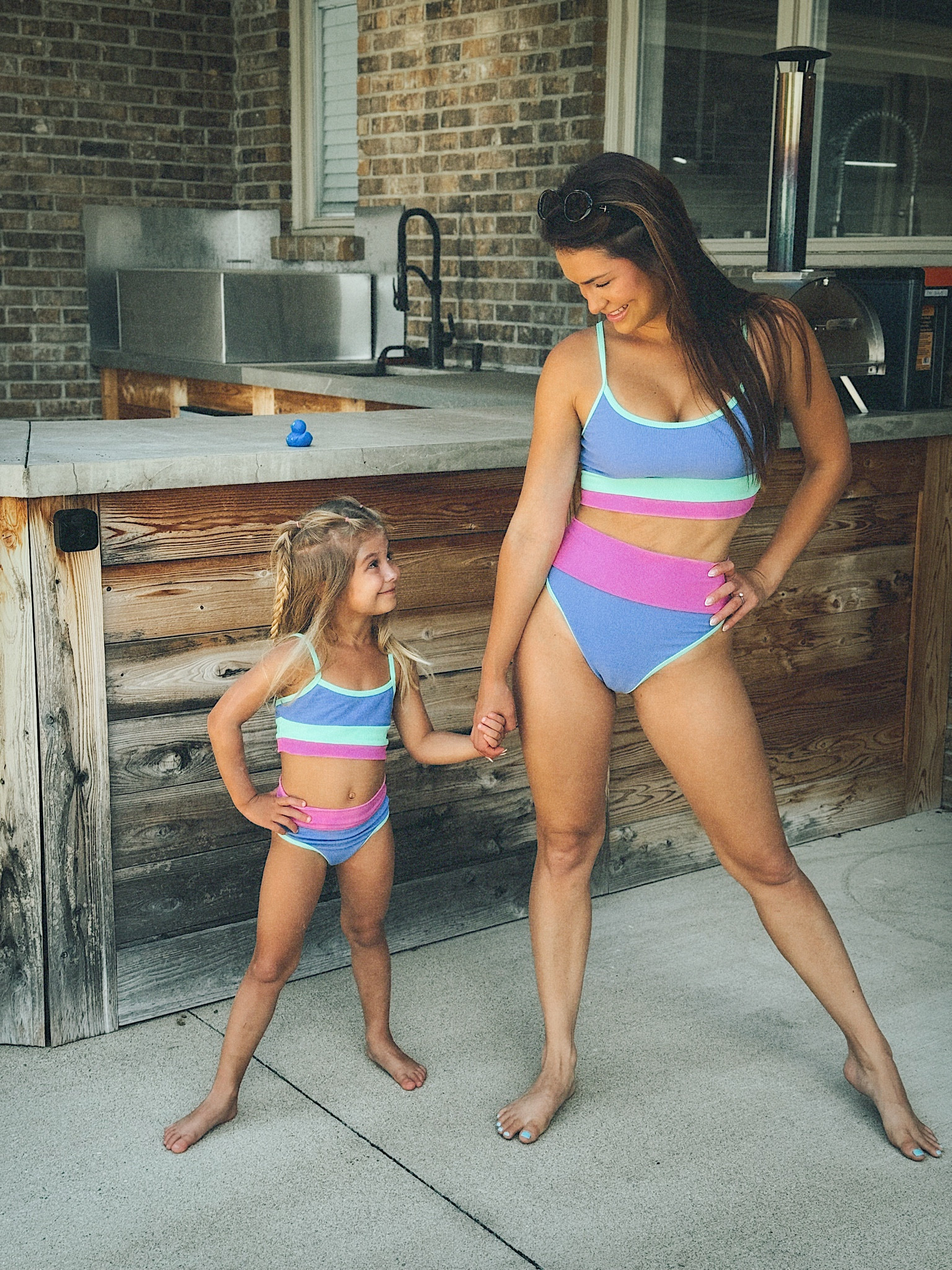 Mommy and me bathing suits