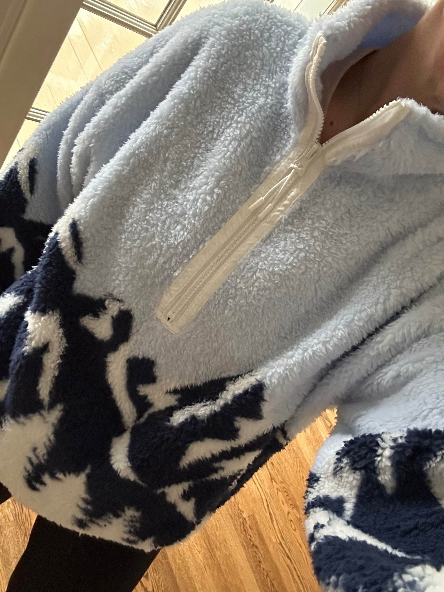 The plushest $11 half zip for $11!! Giving The Great vibes 🩵🩵🏔️🏔️

#LTKFindsUnder50 #LTKActive #LTKStyleTip