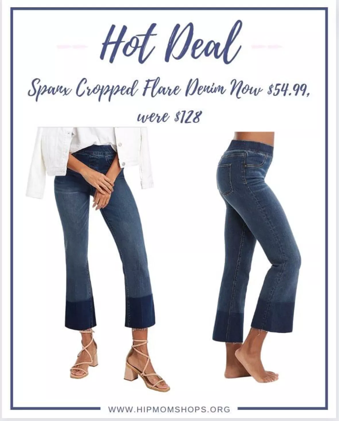 SPANX® Cropped Flare Jeans - Med … curated on LTK