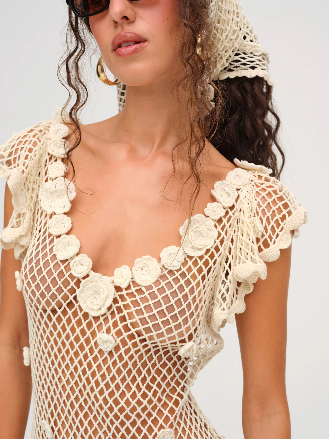 Betty Bouquet Knit Mini Dress | For Love & Lemons