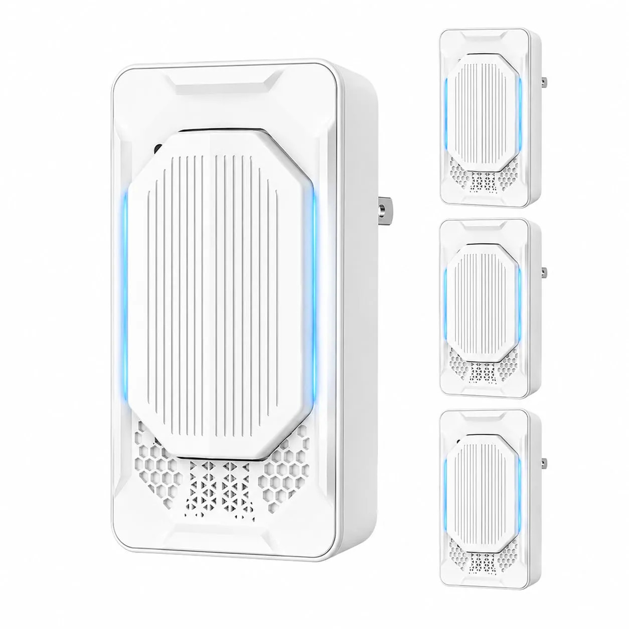 Misopily Home Air Ionizer 4 Pack Plug In Air Purifiers for Bedroom Silent Filterless Air Freshener for Dust Smoke Odor and Pollen Control one_size | Lowe's
