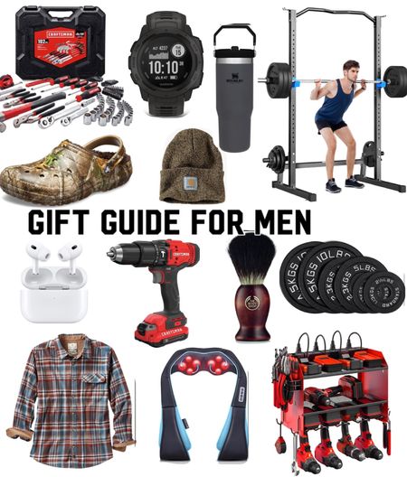 Gift guide for men!! Shop this cyber week on Amazon!! Shop Christmas gifts for dad, husband, grandpa, grandpa, uncle, and boyfriend!! Weights, tools, house shoes, beanies, air pods, massage gun, watch and more!! 

#LTKGiftGuide #LTKHolidaySale #LTKCyberWeek