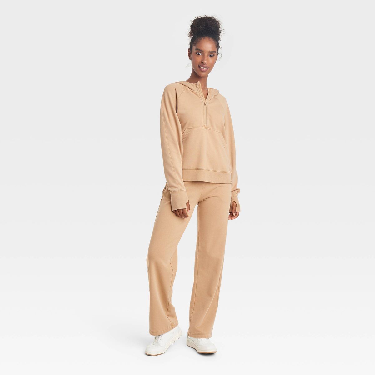 Women's 1/2 Zip Fleece Pullover - JoyLab™ | Target