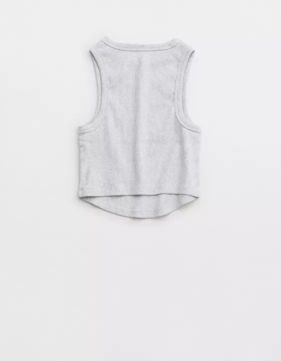 Aerie New Day Curved Hem Tank Top | Aerie