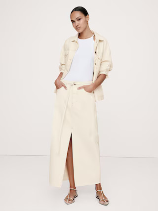 Denim Maxi Skirt | Banana Republic (US)