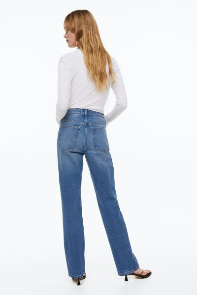Vintage Straight High Jeans | H&M (DE, AT, CH, NL, FI)