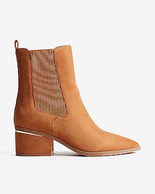 Faux Suede Booties | Express