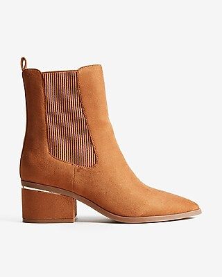 Faux Suede Booties | Express