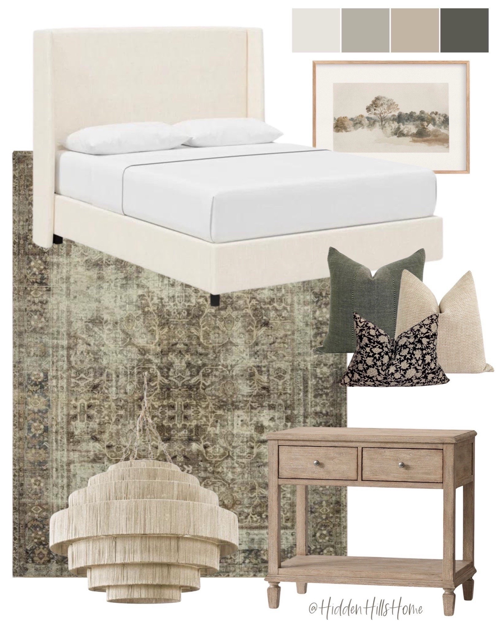 Bedroom Decor mood board, master bedroom design, home decor ideas, bedroom Inspo, nightstands, bedroom rug #bedroom



#LTKHome #LTKSaleAlert