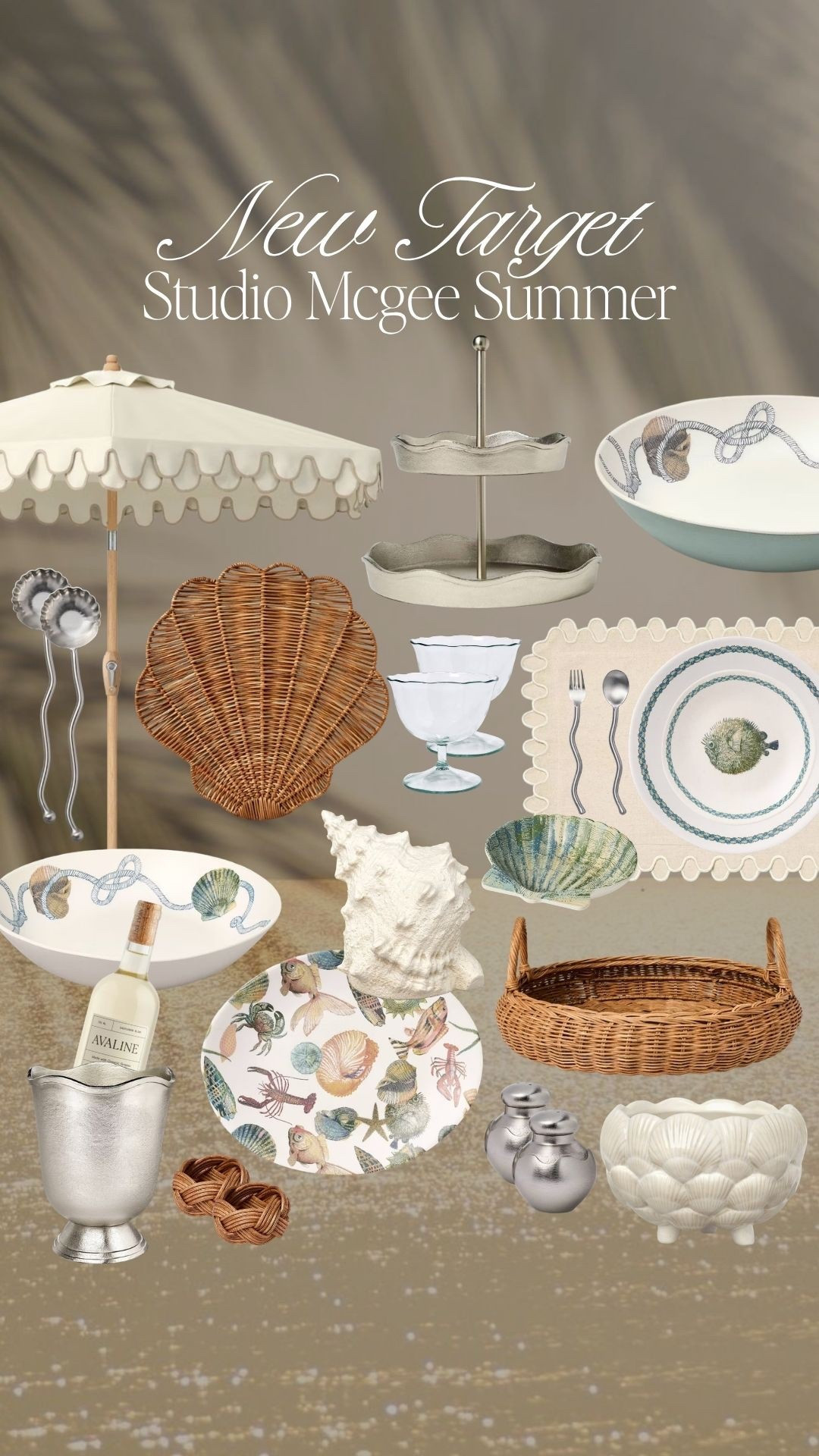 New today / studio McGee x target summer 🐚 obsessed 

#target #targethome #studiomcgee #summerdecor #beachhouse #coastal #homedecor 

#LTKSeasonal #LTKHome