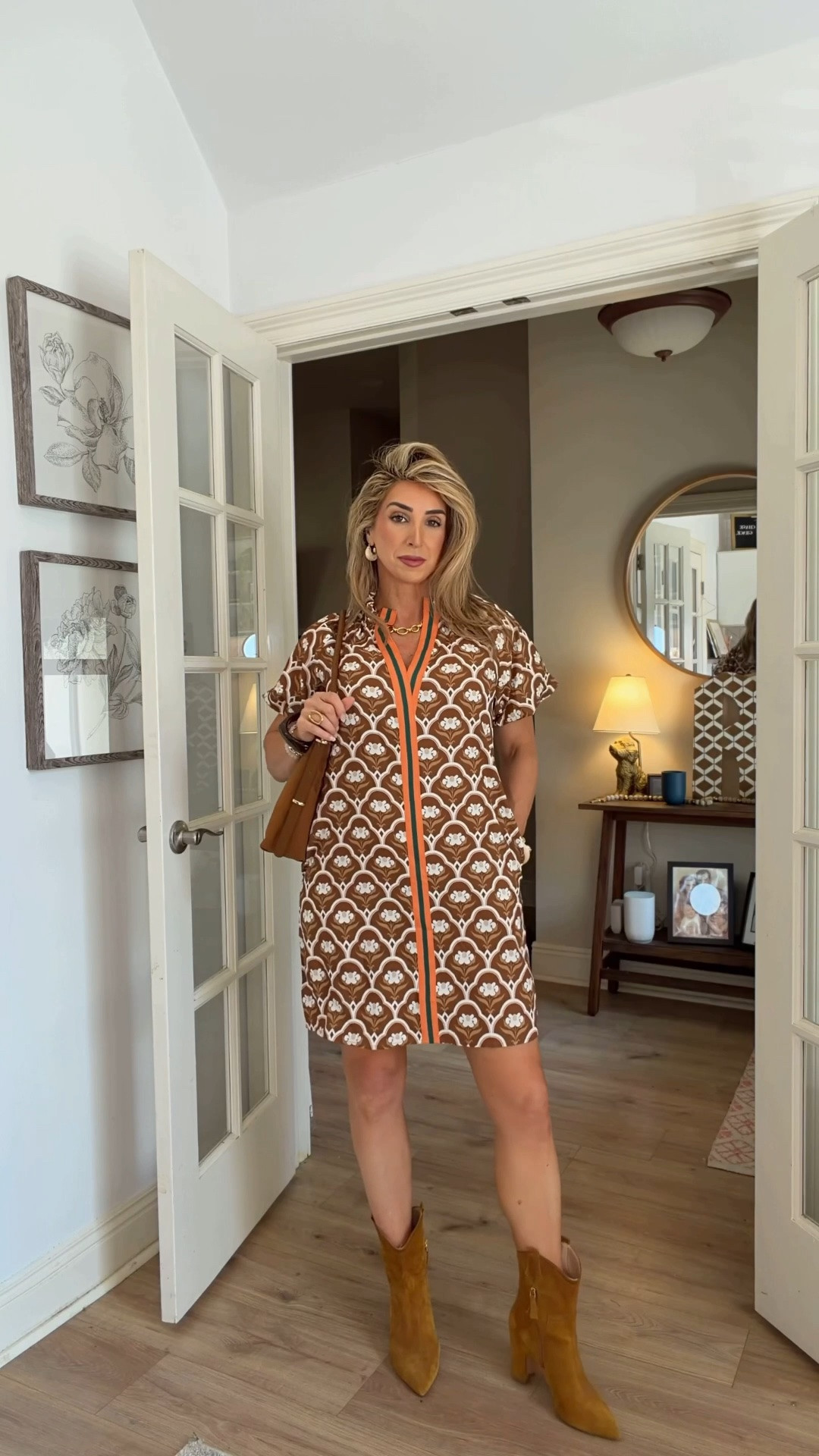 CUTE printed dresses to wear now and into fall.👌🏻

Fall dresses, fall outfits women, short fall dresses, business casual workwear, work outfits, teacher outfits, Amazon dresses

#LTKgrwm #LTKootd #LTKOver40