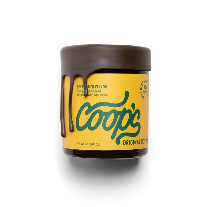 Coop's Original Hot Fudge: Gourmet, All Natural, Handcrafted, Gluten Free, Non-GMO, Chocolate Ice... | Amazon (US)