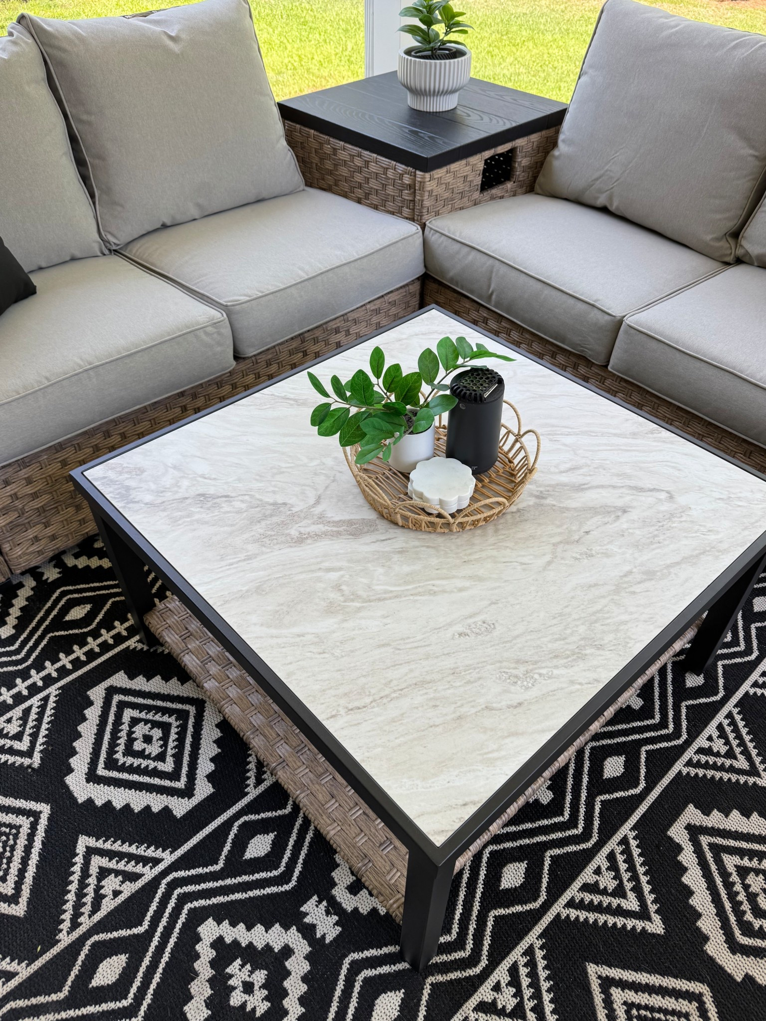 Shop my cozy patio furniture! 

#LTKHome #LTKSeasonal #LTKSaleAlert