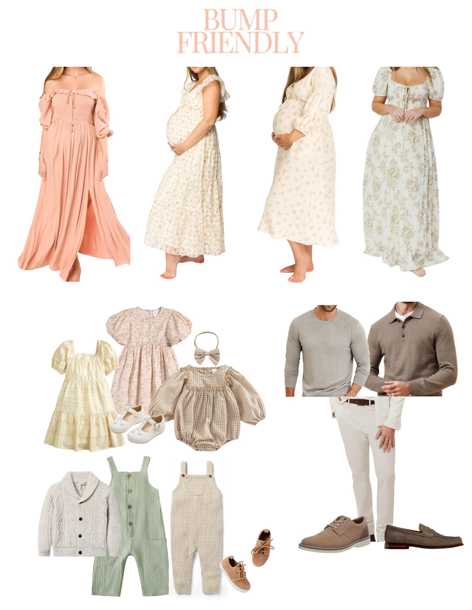 This bump friendly family style board will be perfect for your next maternity family photoshoot! 

#LTKBump #LTKSeasonal #LTKFamily