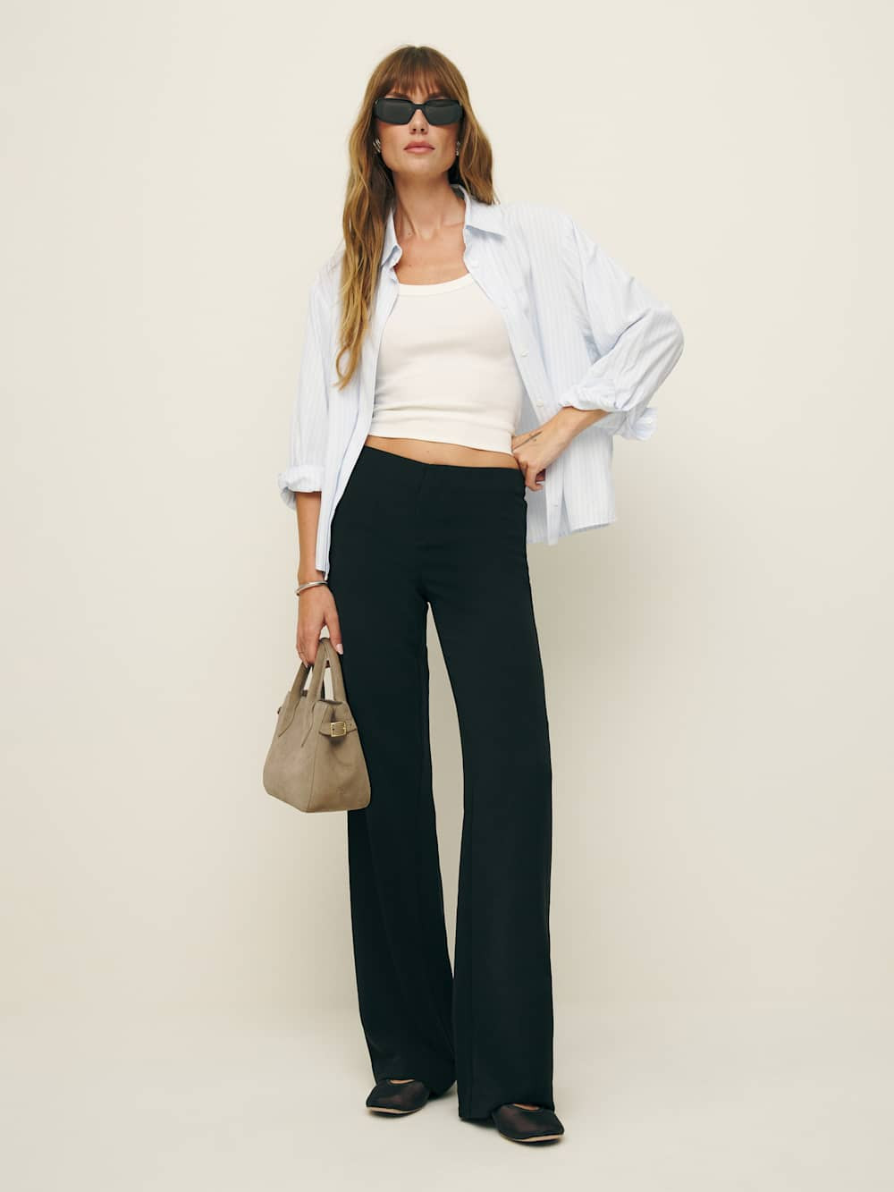 Petites Vida Low Rise Pant | Reformation (Global)
