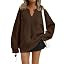 Trendy Queen Oversized Cable Knit Sweaters for Women 2026 Fall Outfits | V Neck Fall Fashion Clot... | Amazon (US)