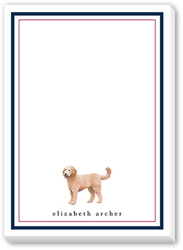 Doodle Dog Love 5x7 Notepad | Shutterfly
