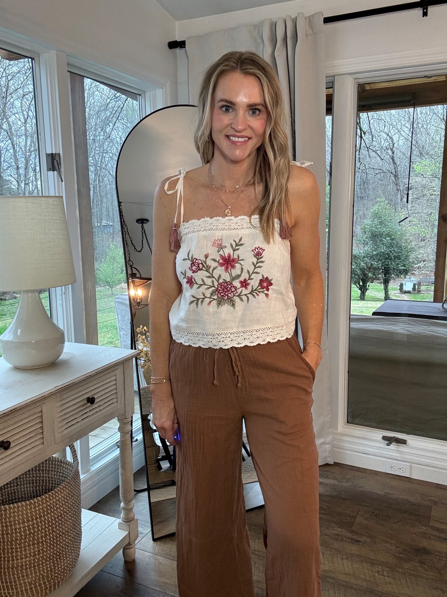 Target sale happening now! 
5’7”/140 size small in both

#LTKTall #LTKWorkwear #LTKSaleAlert