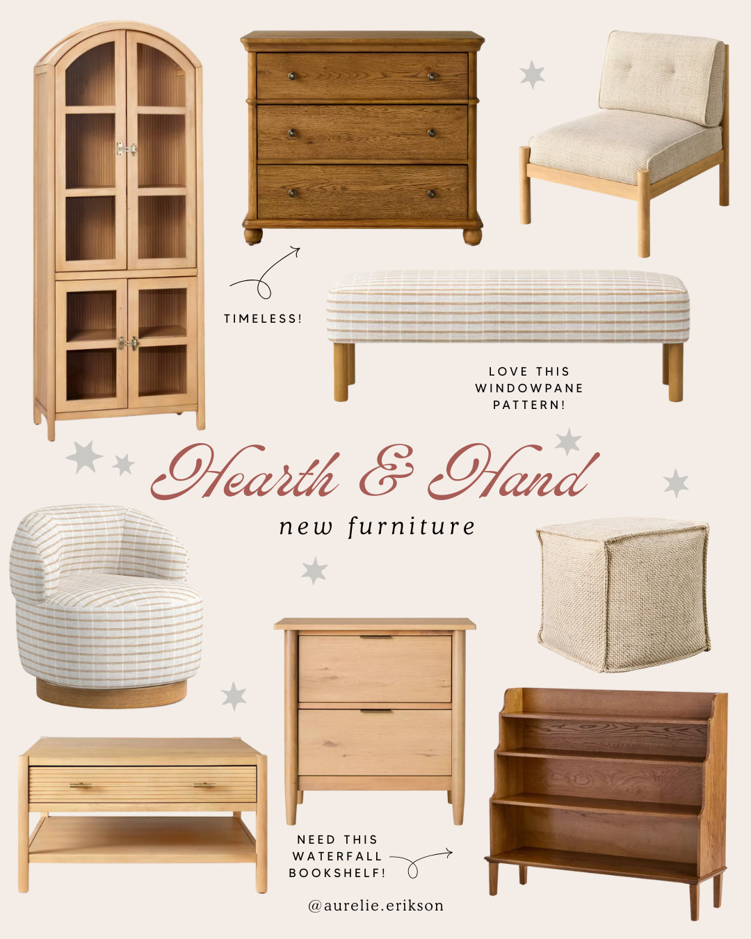 New from Hearth & Hand with Magnolia at Target- lots of timeless furniture to choose from!  

 #LTKHome