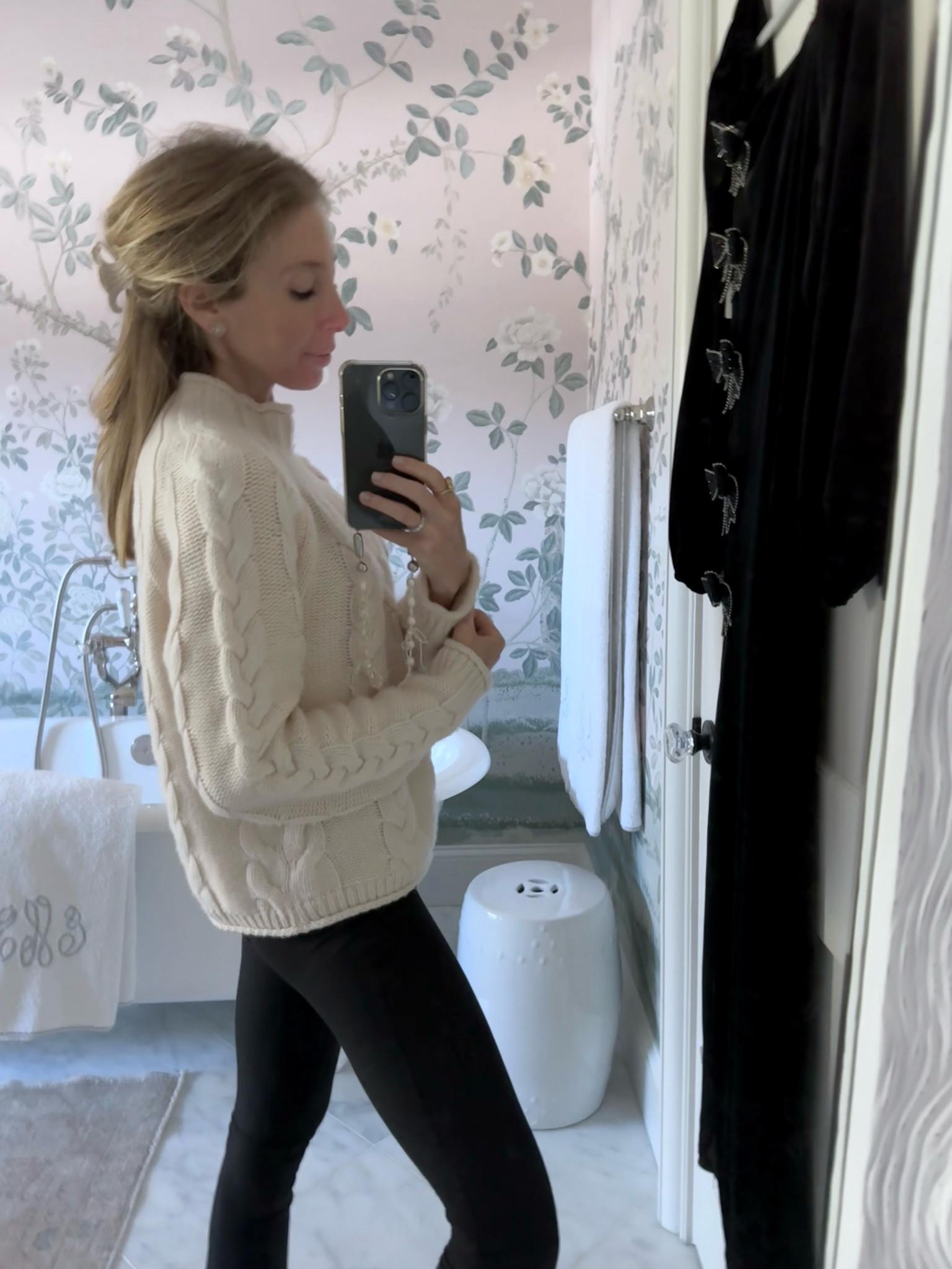 Cashmere fisherman sweater has been on constant rotation lately! 