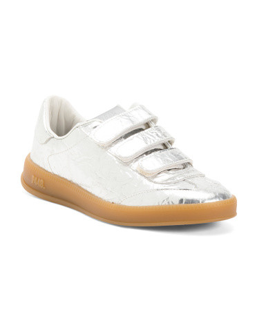 Made In Italy Monza Velcro Low Profile Sneakers | TJ Maxx
