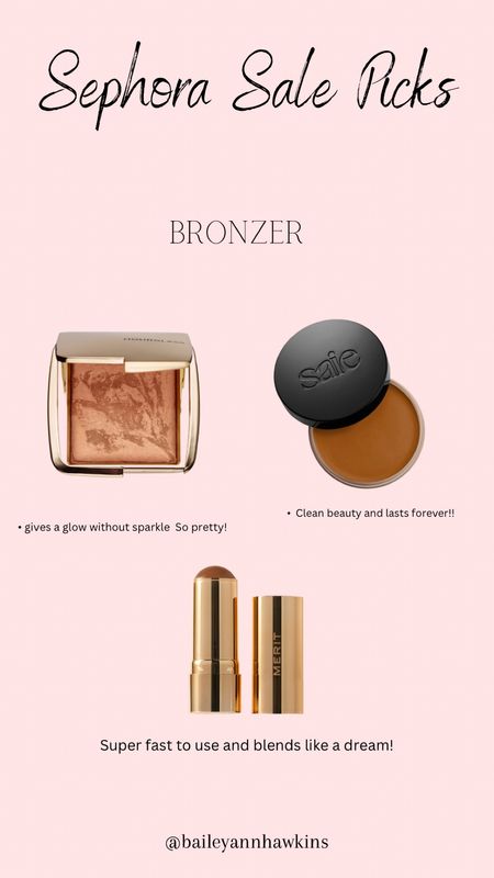 Sephora Sale Picks! Bronzer favorites 

#LTKbeauty