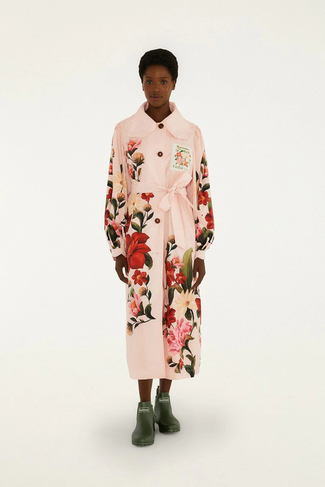 Bromelia Trench Coat | FARM Rio | FarmRio (US)