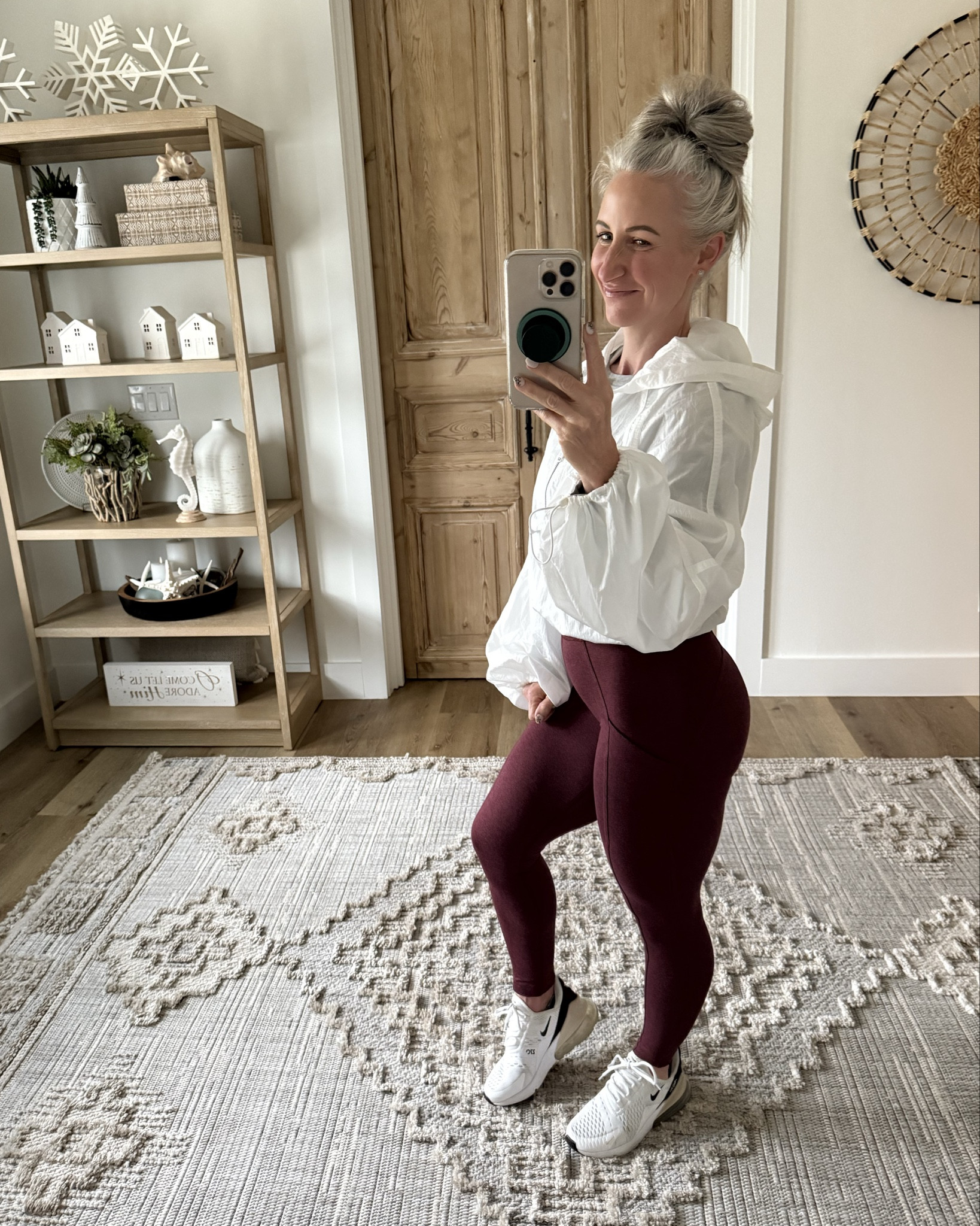 5 straight days of rain here in sunny Florida 😭😭. Had to break out my waterproof scuba crop to get to the gym without getting soaked. It’s a MAJOR sale, fits TTS and perfect to slip on for as rain jacket or windbreaker.

#rainjacket
#gymfit
#activewear
#lululemon 
#workoutfit 

#LTKOver40 #LTKActive #LTKfitnessgoals