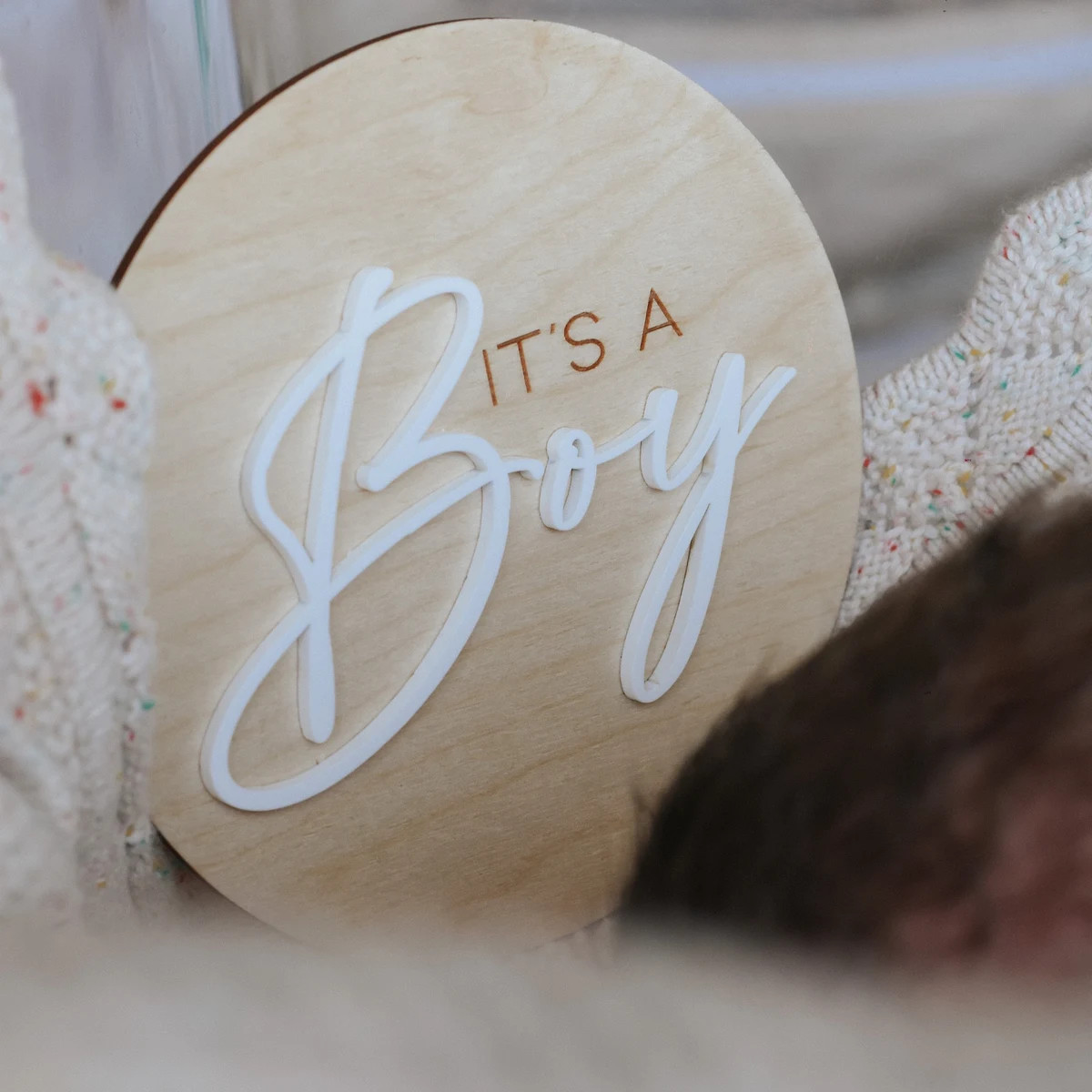 Double sided birth announcement | Birth Announcement | 2 sided Gender Reveal | Hospital Bag | Bir... | Etsy (US)