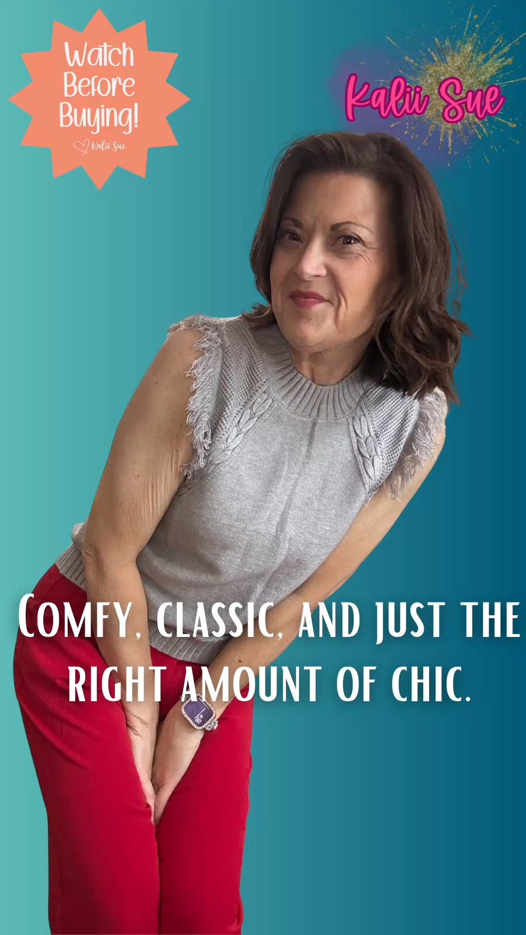 Okay, I’m officially in my cozy but still cute era — and this Saodimallsu sweater vest is giving elevated ease. 🤍 The soft knit fabric feels luxe without being heavy, and the mock neck + braided cable detail makes it look way more expensive than it is.

It’s one of those versatile capsule pieces you can wear three seasons out of the year — solo with jeans or shorts in spring and summer, or layered under a blazer or denim jacket for fall. The semi-fitted shape gives it a feminine feel while still being comfy enough for everyday wear (aka teacher days, errands, or casual Fridays).

It’s timeless, flattering, and easy — everything a busy, style-loving millennial could want. ✨

#FallStyle #SweaterVestSeason #SaodimallsuTop #AmazonFashionFinds #EffortlessOutfits #LTKFallFashion #ElderMillennialStyle #CapsuleWardrobe #ComfyChic #ClassicStyle #EverydayOutfit #CozyAndCute 

 