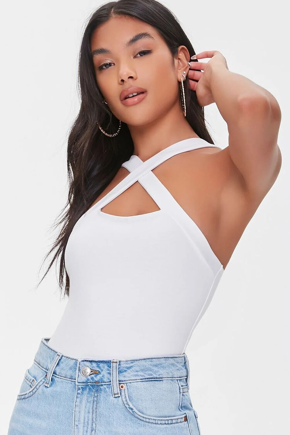 Crisscross-Strap Bodysuit | Forever 21 (US)