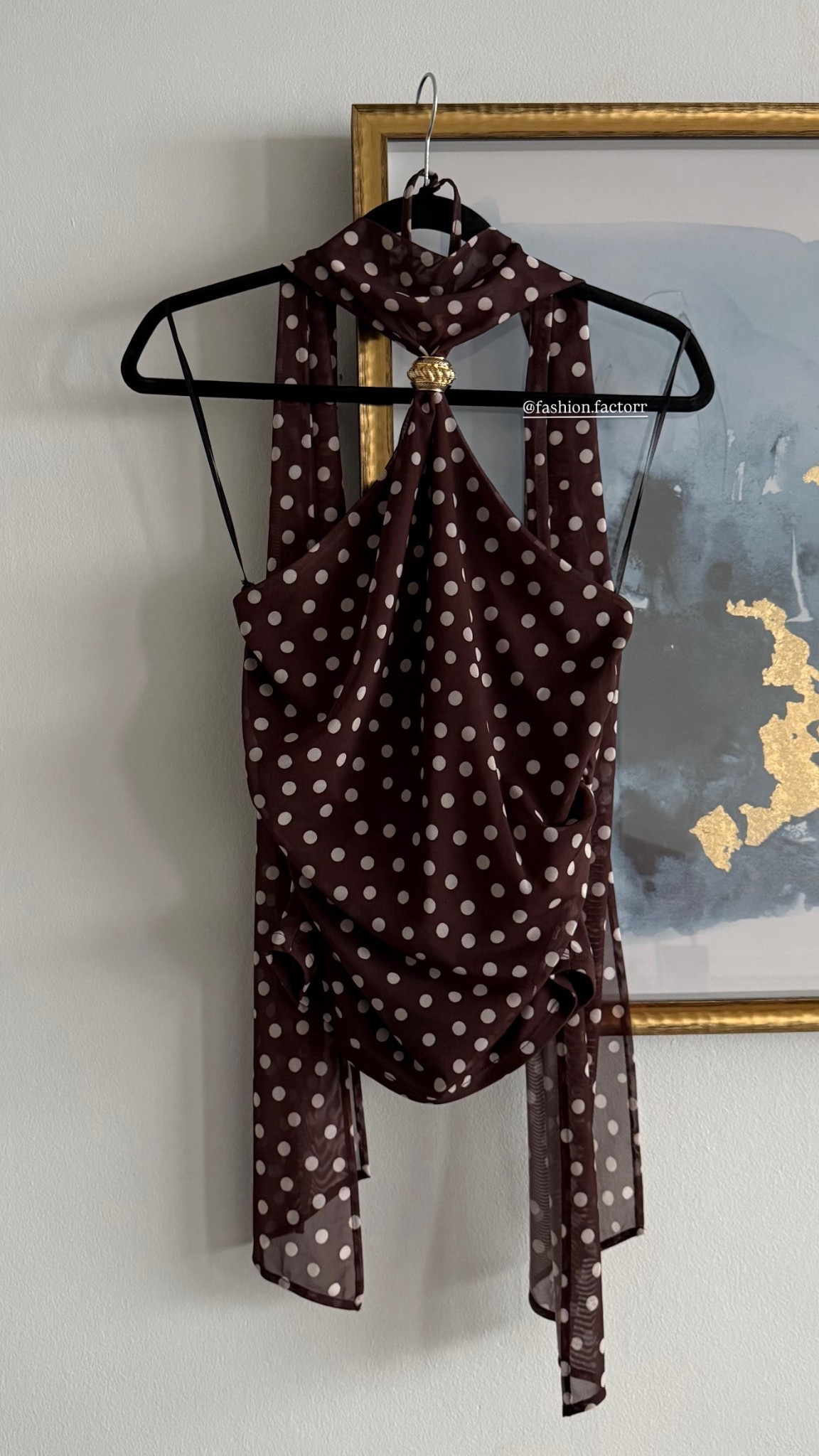 Gorgeous Polka dot top 😍 Dress it down with denim or brown jeans, wear it with wide leg pants for office & mini skirt or satin skirt for fancy look🩷

#LTKootd