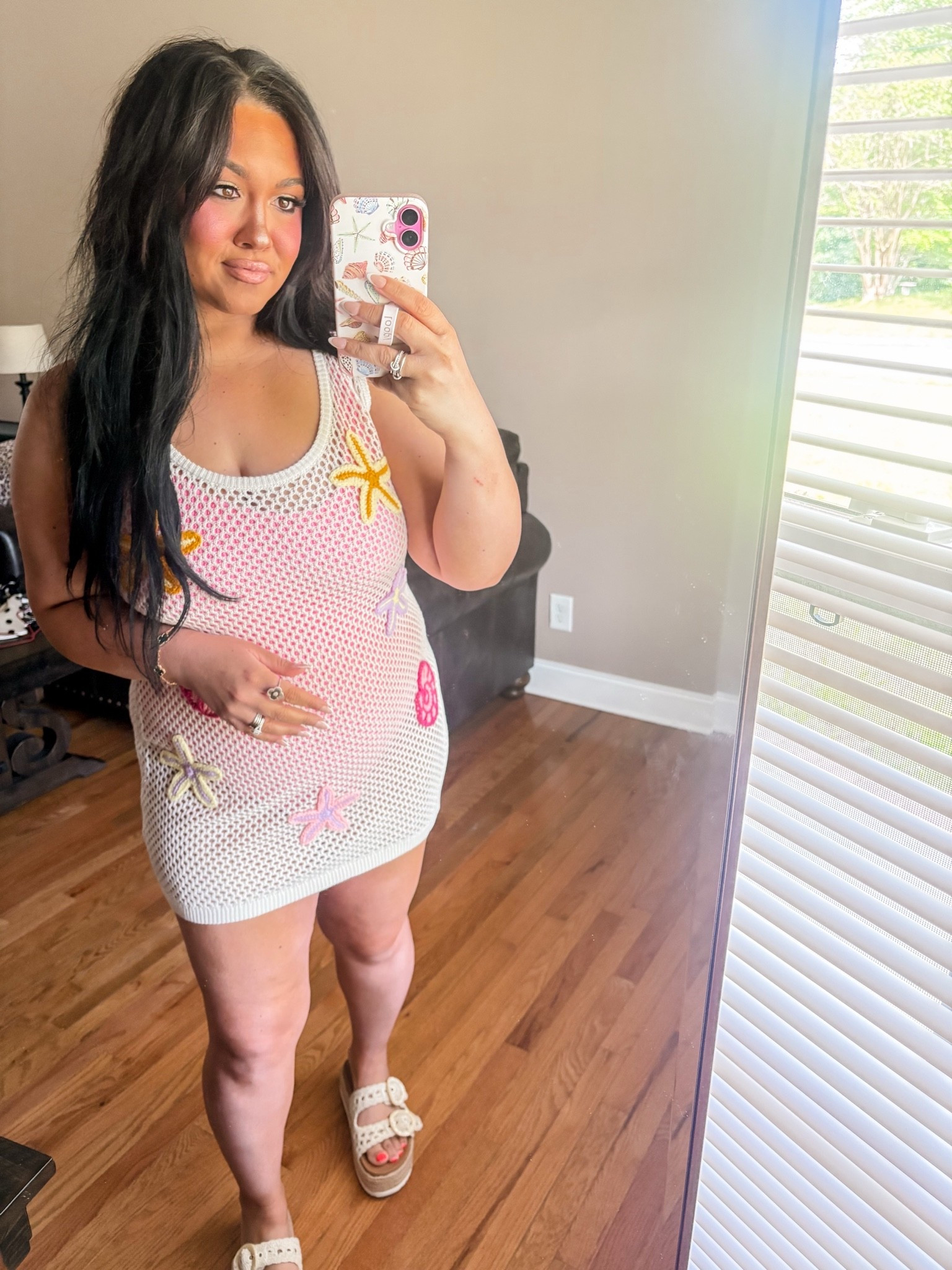 I had to have this swimsuit coverup it’s so cute I’m wearing at XL in it- wish they had 2x for length BUT is amazing quality !

#LTKSwim #LTKTravel #LTKSaleAlert