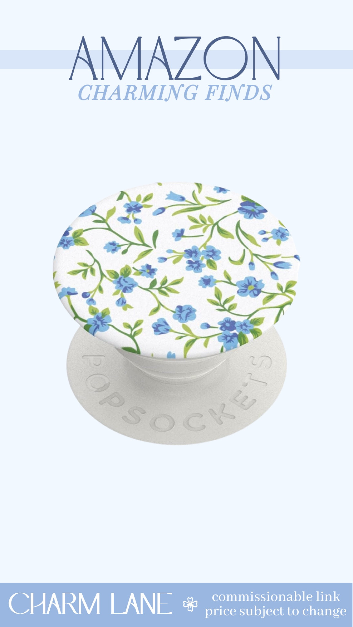 The cutest pop socket for my grandmillennial preppy friends 💙 

amazon finds ~ amazon deals  ~ amazon gift idea 

#LTKCyberWeek #LTKfindsunder50 #LTKGiftGuide