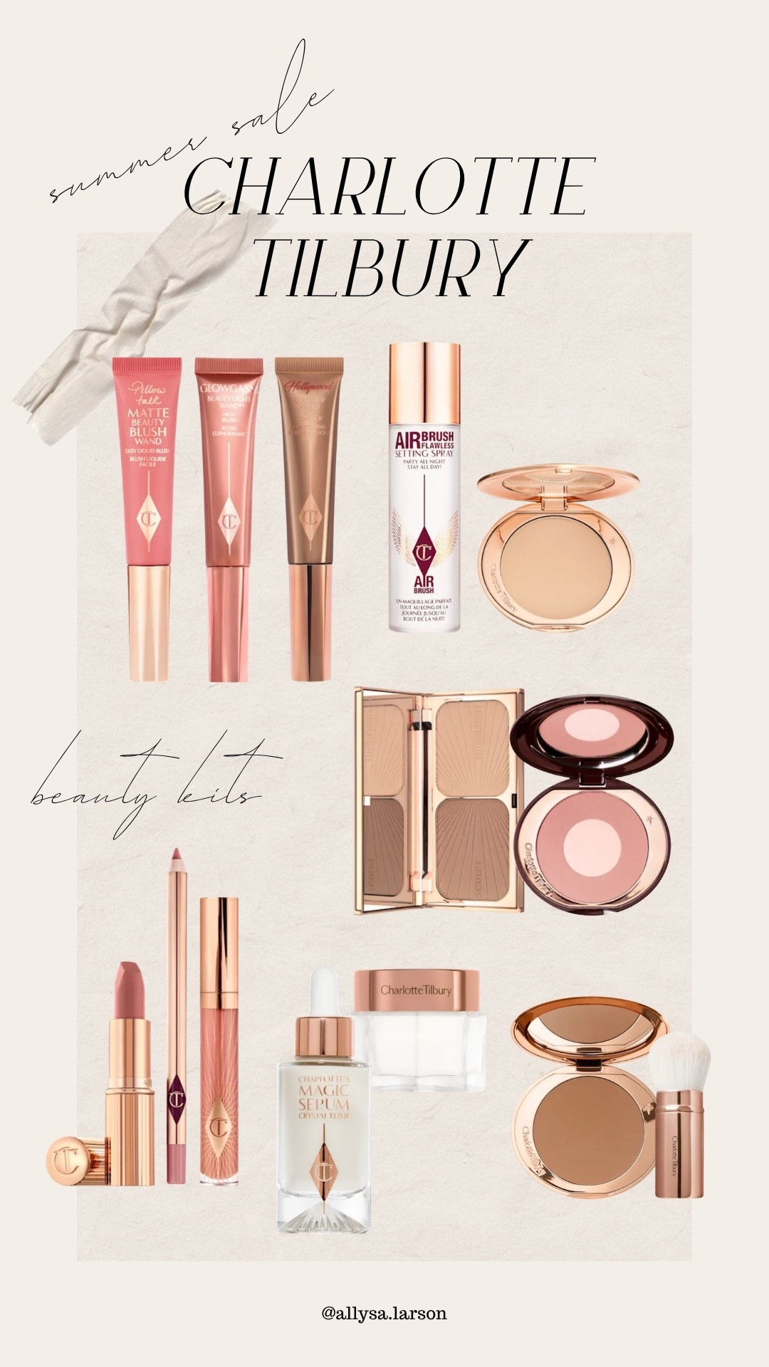 Sharing some of my beauty favorites from the Charlotte Tilbury summer sale

#LTKSaleAlert #LTKSeasonal #LTKBeauty