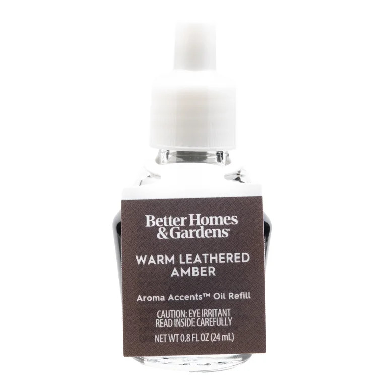 Better Homes & Gardens Aroma Accents Fragrance Oil, Warm Leathered Amber | Walmart (US)