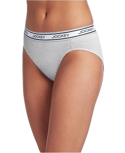 Jockey Retro Stripe Hi-Cut Panty 2254, First at Macy's, also available in extended sizes & Review... | Macys (US)