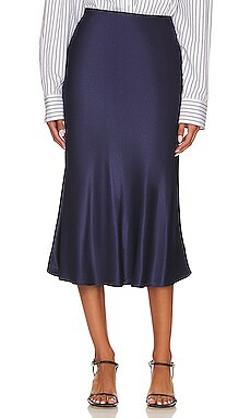 Rails Anya Skirt in Navy from Revolve.com | Revolve Clothing (Global)