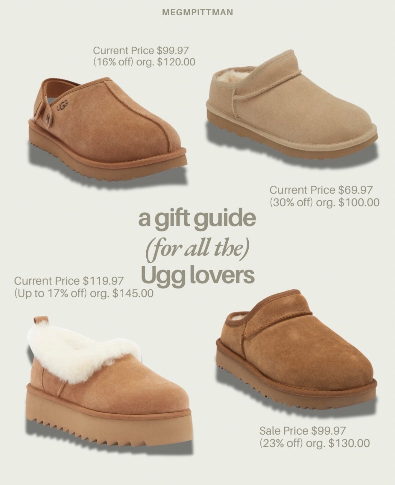 Uggs on sale 

#LTKGiftGuide #LTKHoliday #LTKCyberWeek