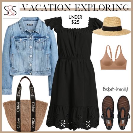 Black square neck eyelet dress for summer travel or that European vacation 

#LTKxWalmart #LTKTravel #LTKFindsUnder50