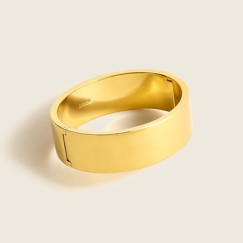 Wide hinge bracelet | J.Crew US