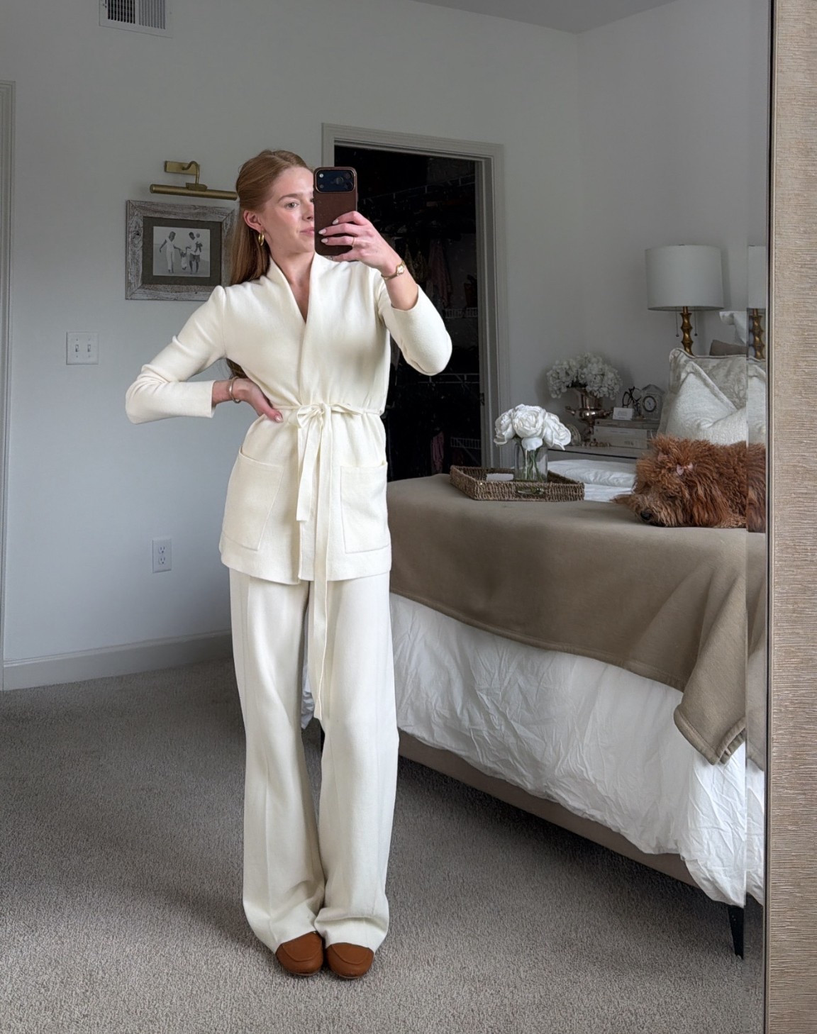 Elevated loungewear to WFH 💻🤍

#LTKSaleAlert #LTKWorkwear #LTKootd