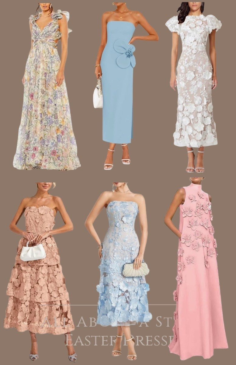 Okay these Easter dresses… SO good! 

I put all my faves here for you. Don’t wait on these 🤍

#ObsessedFinds #EasterDresses #LTKStyle #AmazonFashion #SpringVibes #DressFinds #ShopWithMe