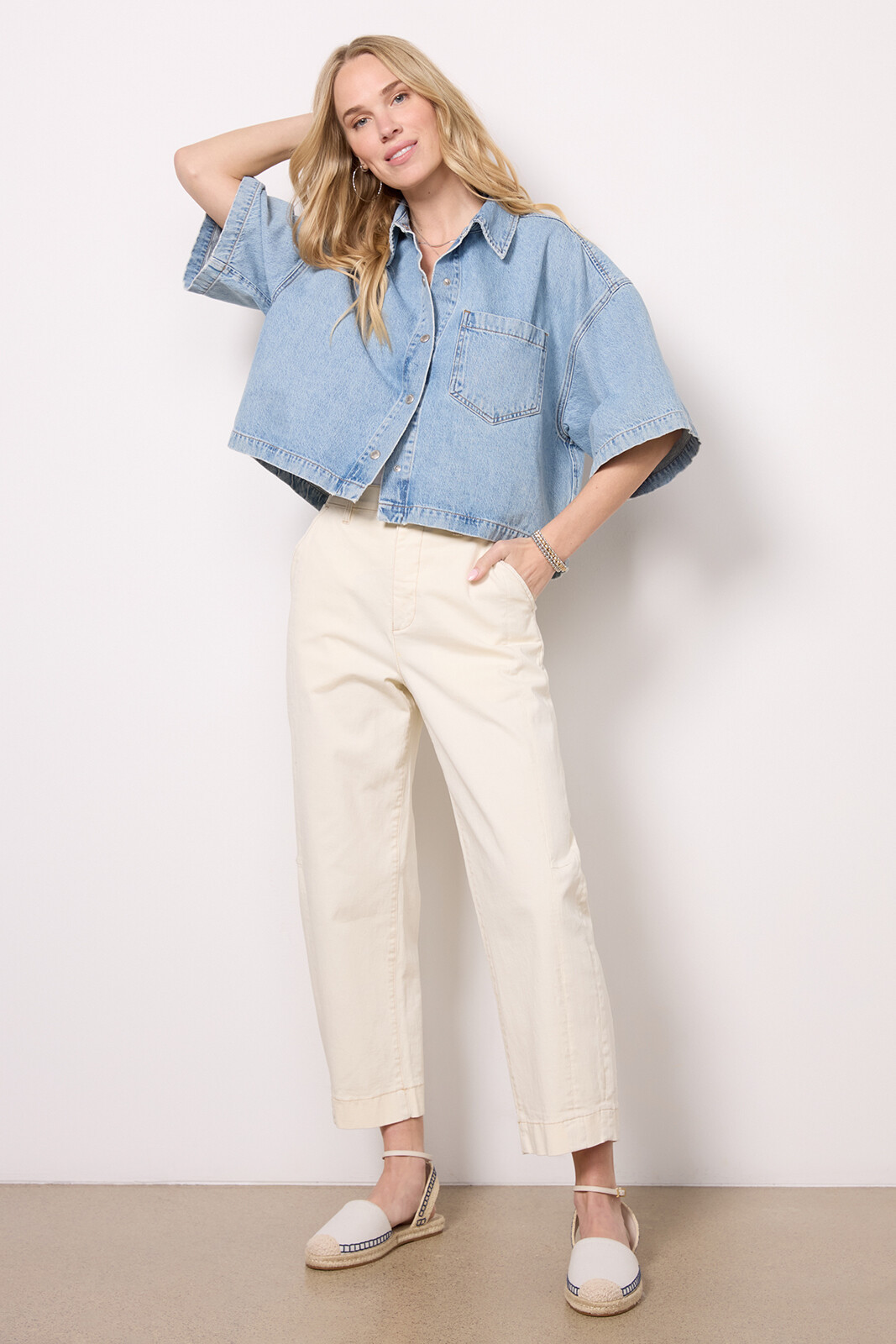 Rona Box Shirt | Evereve