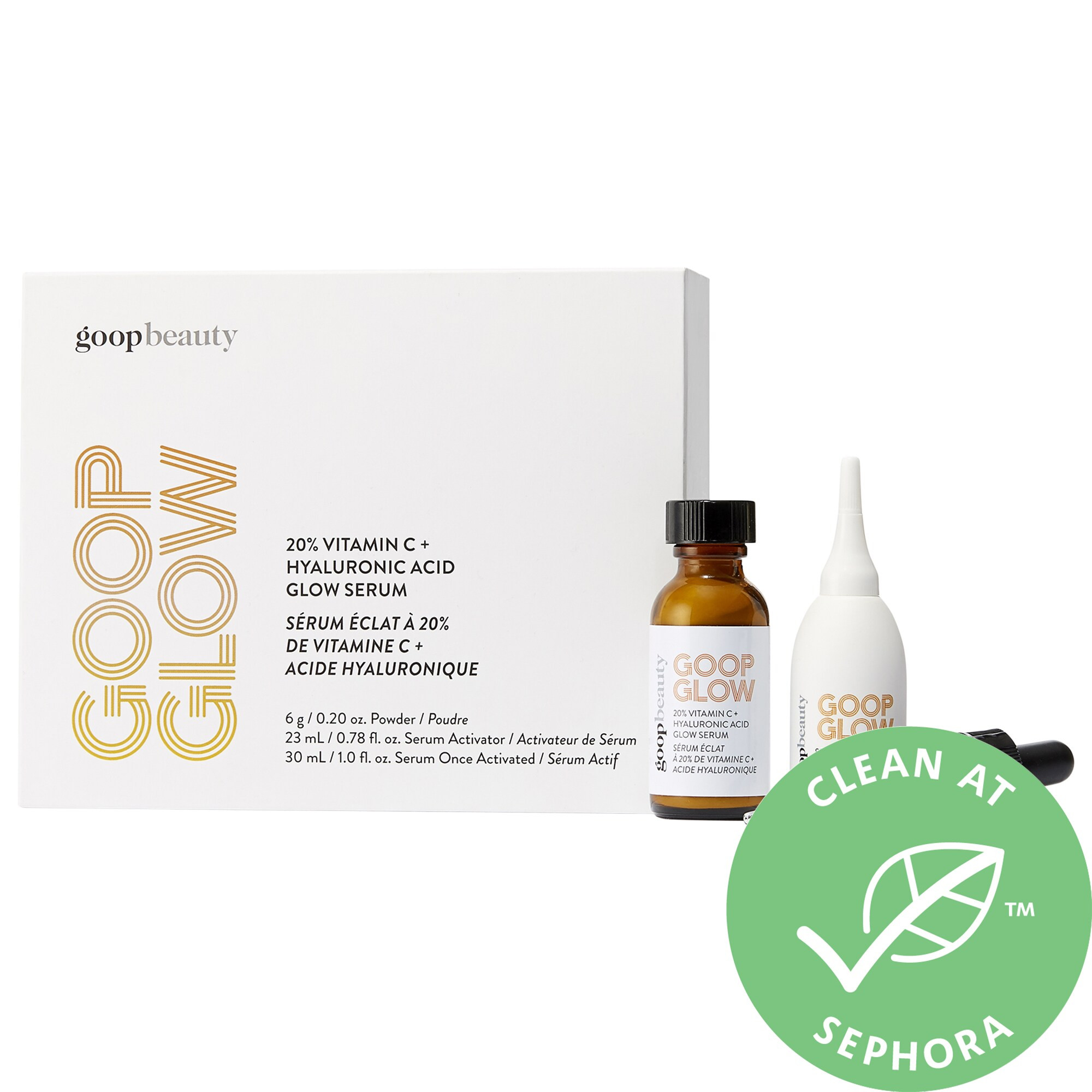 GOOPGLOW 20% Vitamin C and Hyaluronic Glow Serum | Sephora (US)