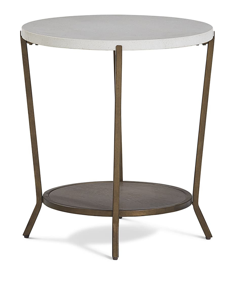 Raul Round End Table | Horchow